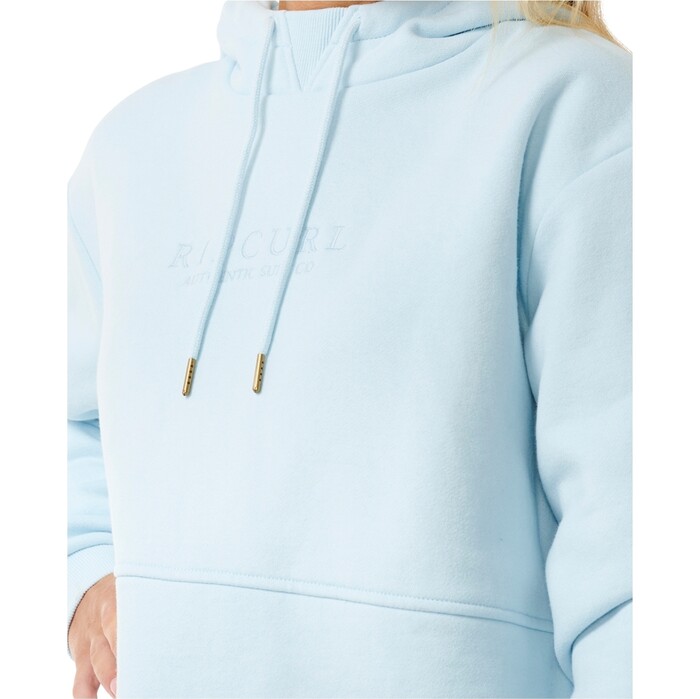 2024 Rip Curl Womens Premium Surf Hoodie GFEDU9 - Light Blue